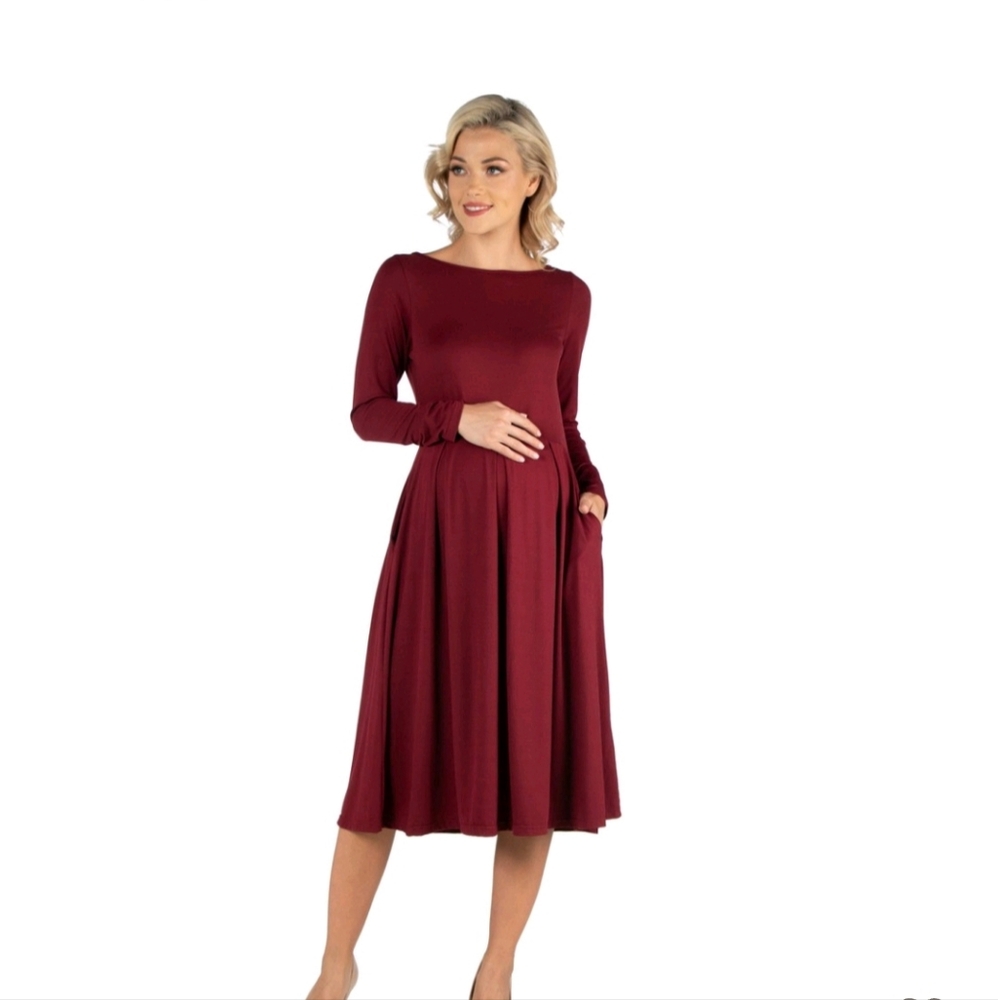 24seven comfort maternity dress
